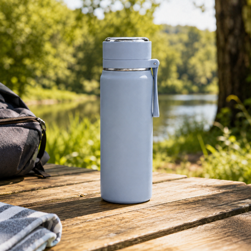 Bouteille D'eau Isotherme Bleue