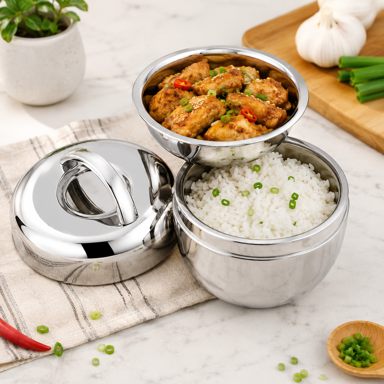 Lunch Box Isotherme Inox
