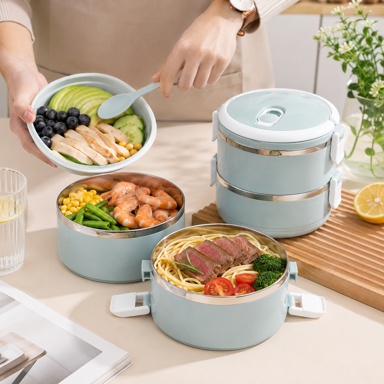 Lunch Box Isotherme Ronde