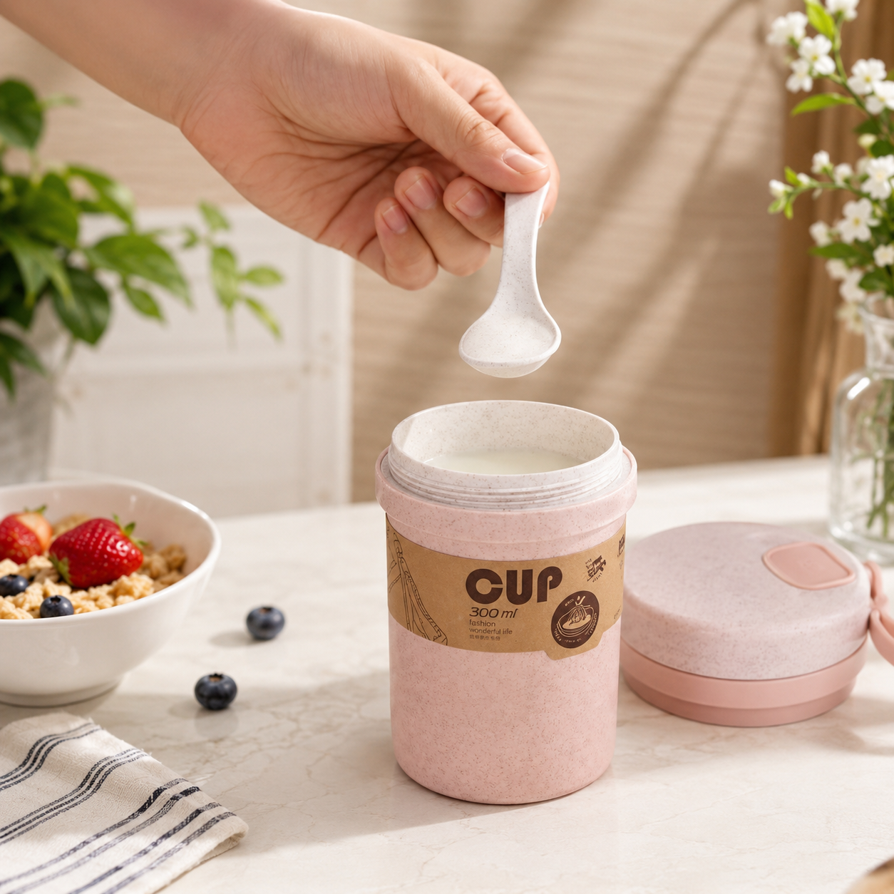 Boîte à Soupe Santé Rose