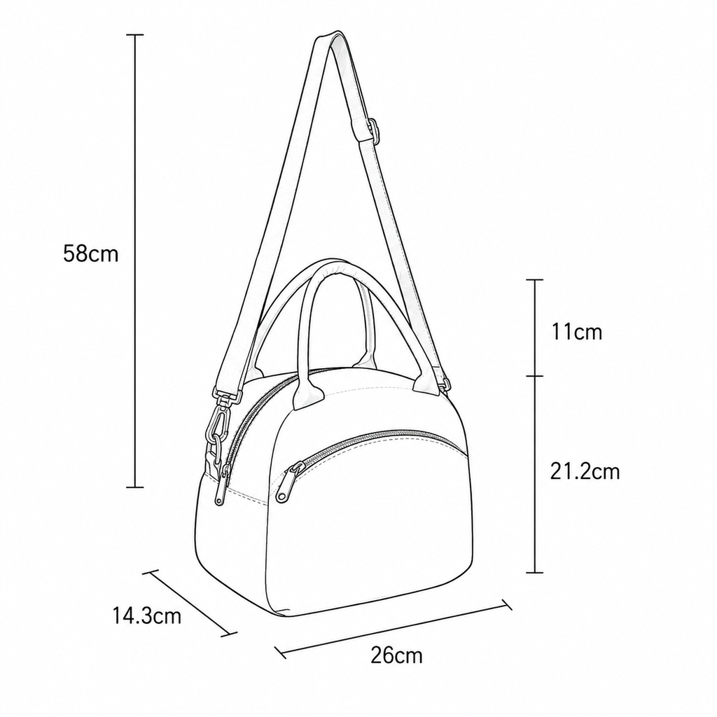 Sac à mains isotherme avec hanse