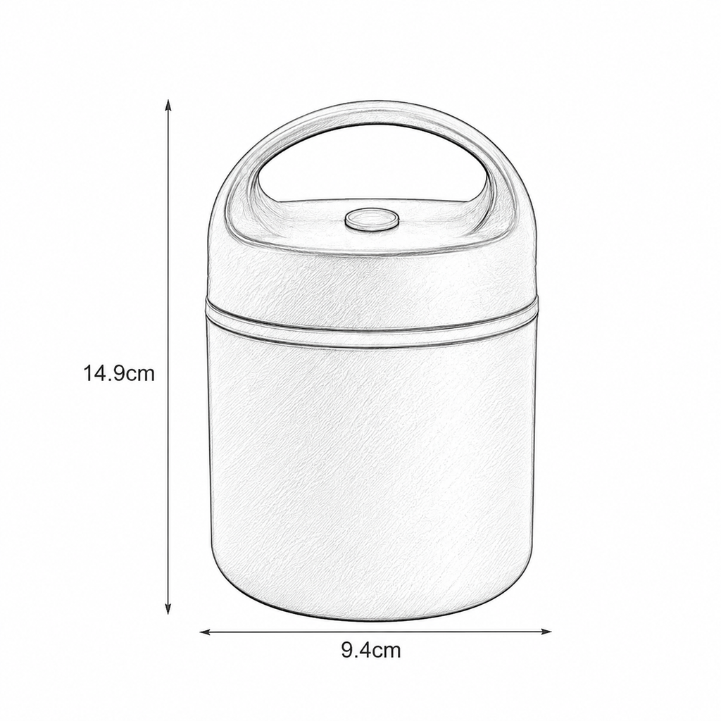 Lunch Box Isotherme Verte