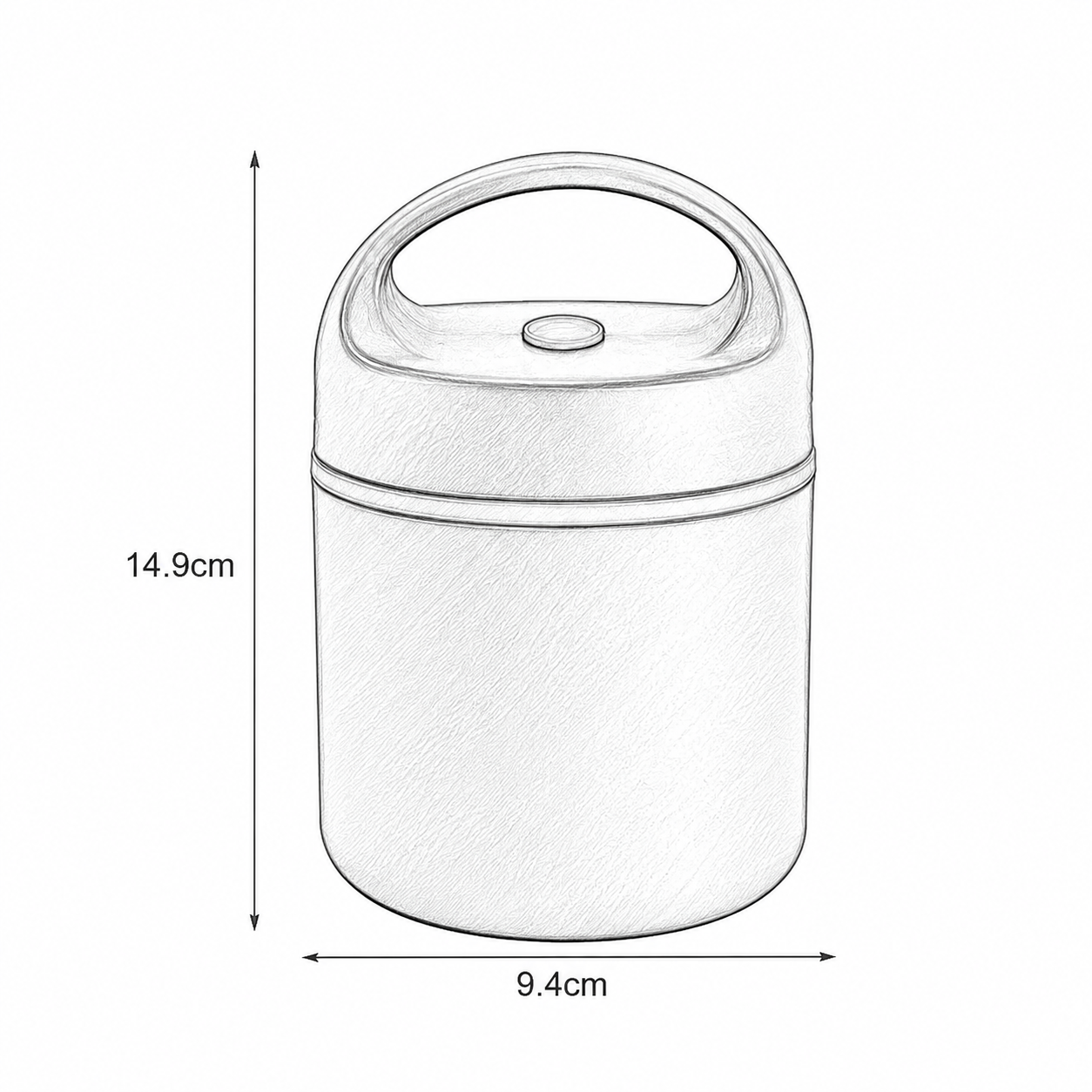Lunch Box Isotherme Verte