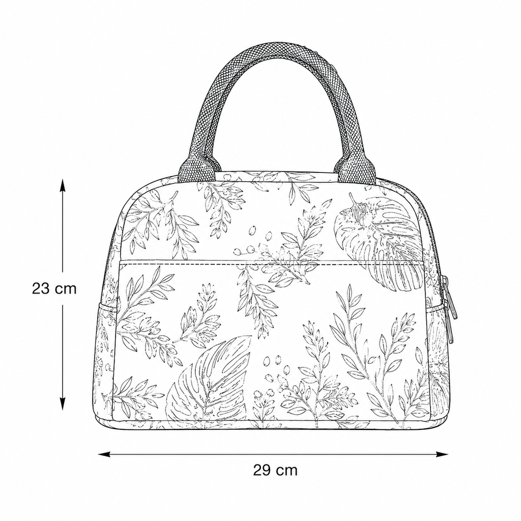 Sac Isotherme Fleure Bleu