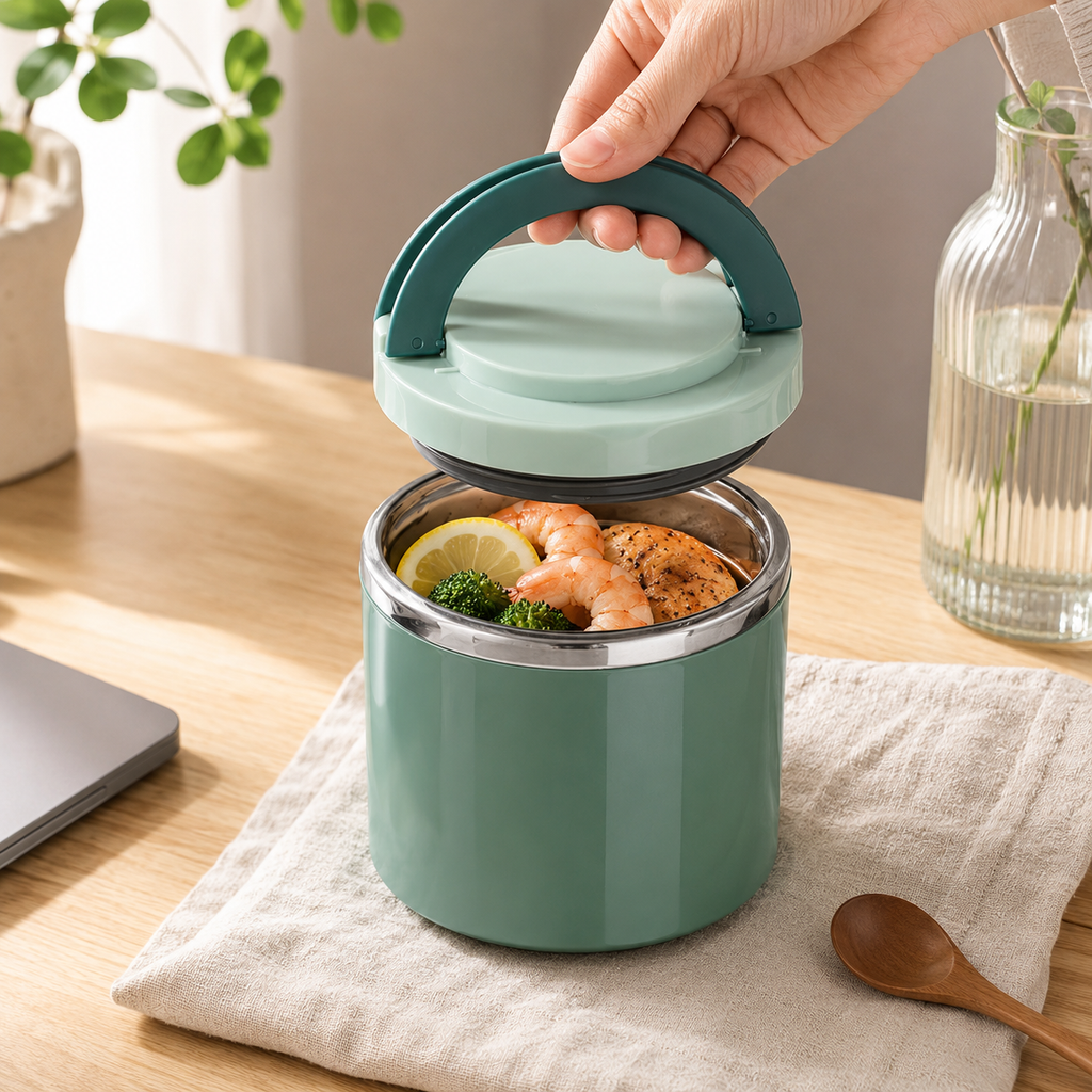 Lunch Box Isotherme Soupe Vert