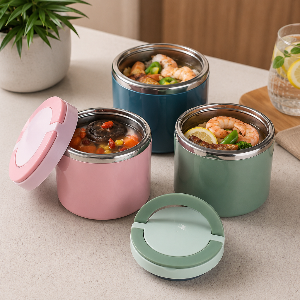 Lunch Box Isotherme Soupe Vert