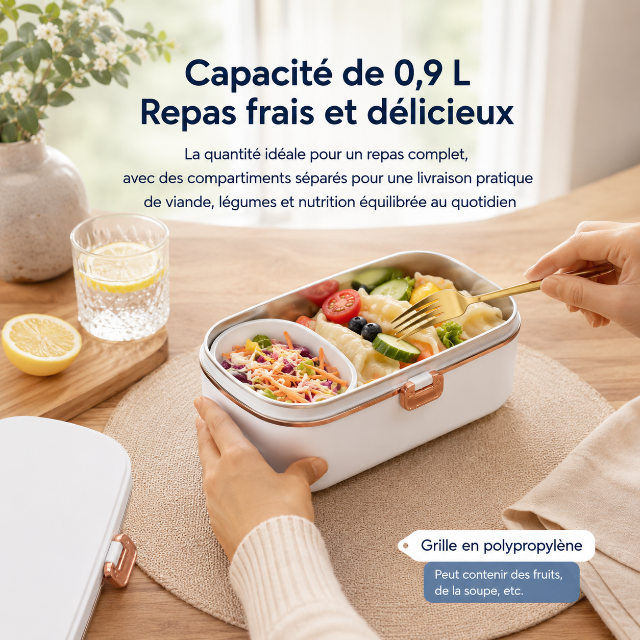 Boîte à Lunch Chauffante