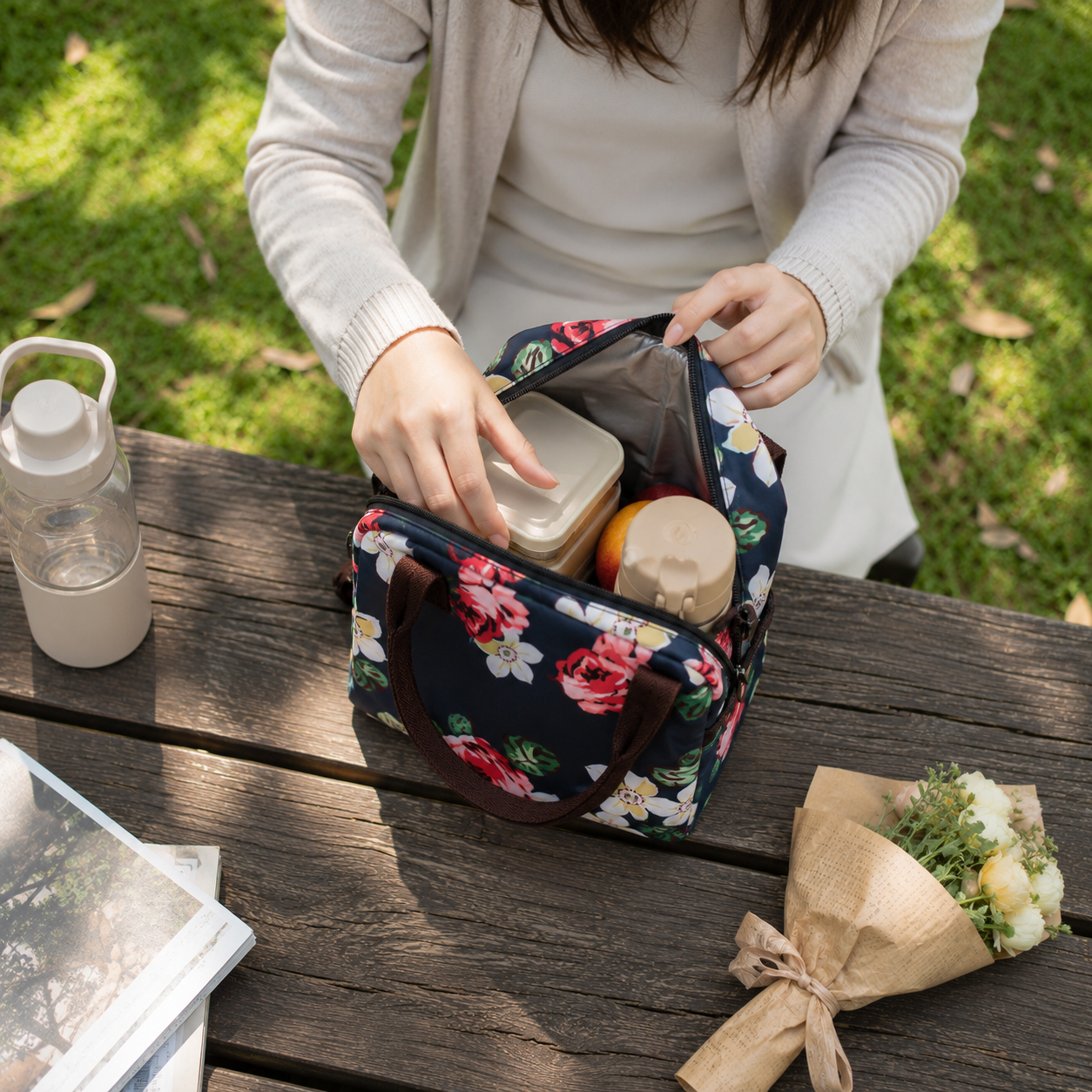 Sac Isotherme Repas Printemps