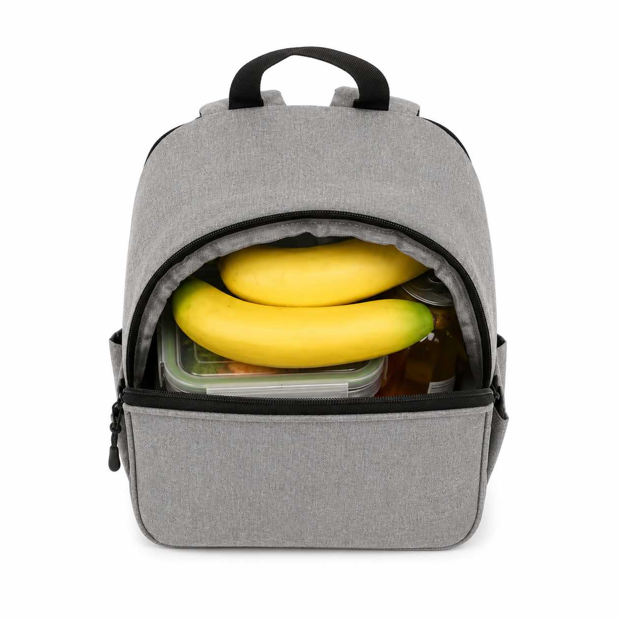 Petit Sac à Dos Isotherme Gris