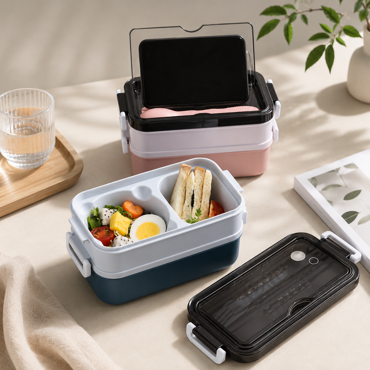 Lunch Box avec Compartiments